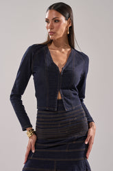 ALL ABOUT THAT DENIM BLOUSE