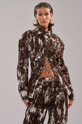 CRAZY IN LOVE BUTTON DOWN