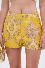 ETHEREAL BROCADE SHORTS