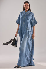 THE BEST OVERSIZED DENIM JUMPSUIT