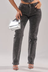 LETS GET IT RELAXED DENIM PANT