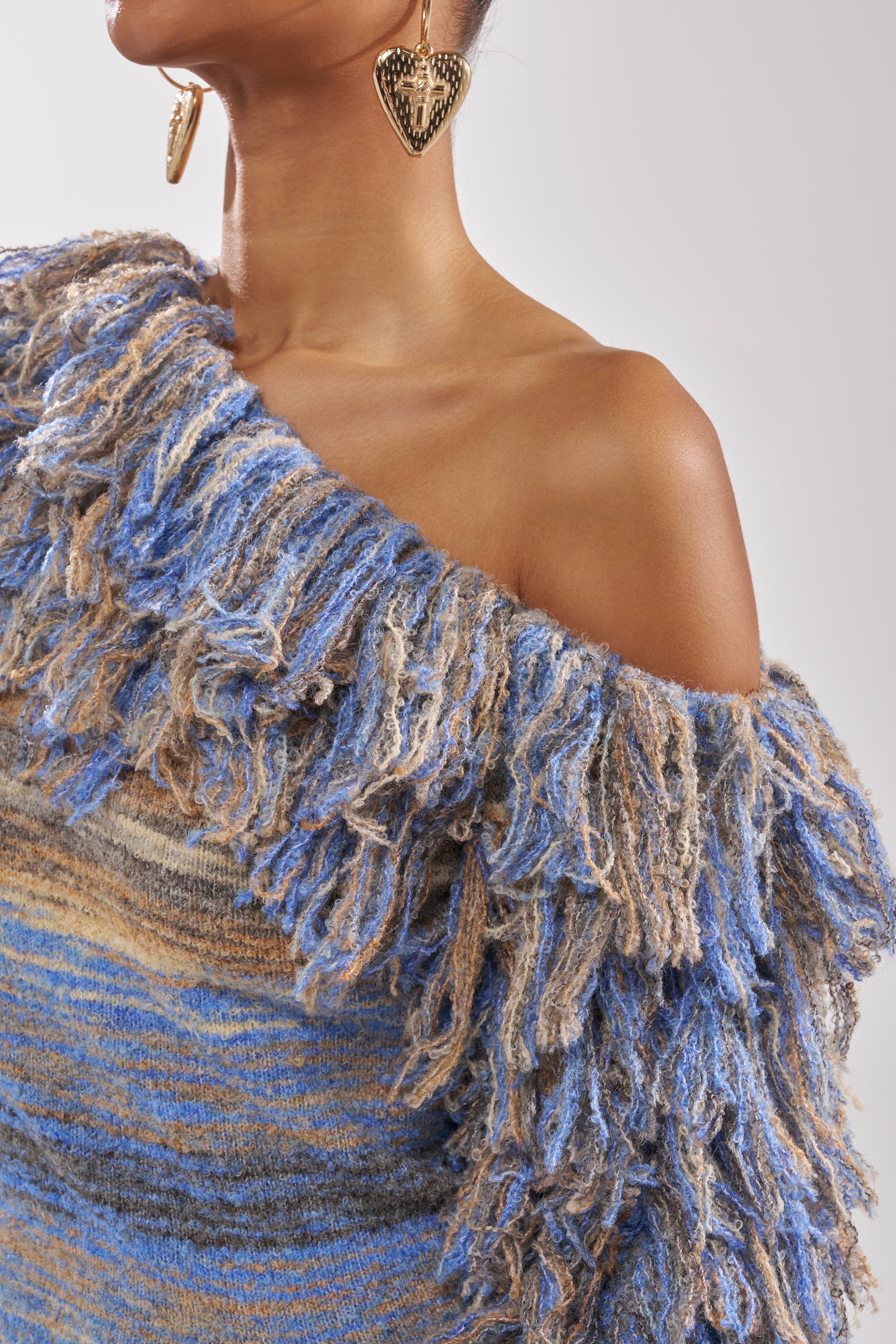 FRINGE FOR DAYS SWEATER